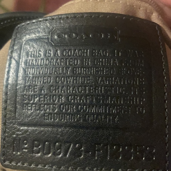 Coach Leather Bucket Bag - Picture 9 of 11